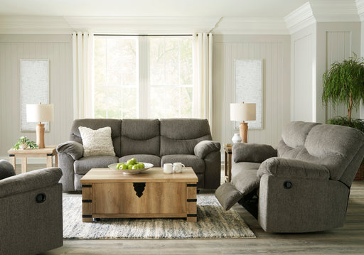 Alphons Putty Reclining Living Room Set - SET | 2820188 | 2820186 - Vega Furniture