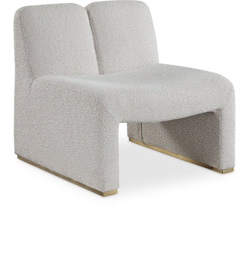 Alta Cream Boucle Fabric Accent Chair - 498Cream - Vega Furniture