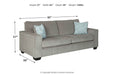Altari Alloy Queen Sofa Sleeper - 8721439 - Vega Furniture