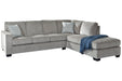 Altari Alloy RAF Sectional - SET | 8721417 | 8721466 | 8721408 | 8721425 - Vega Furniture