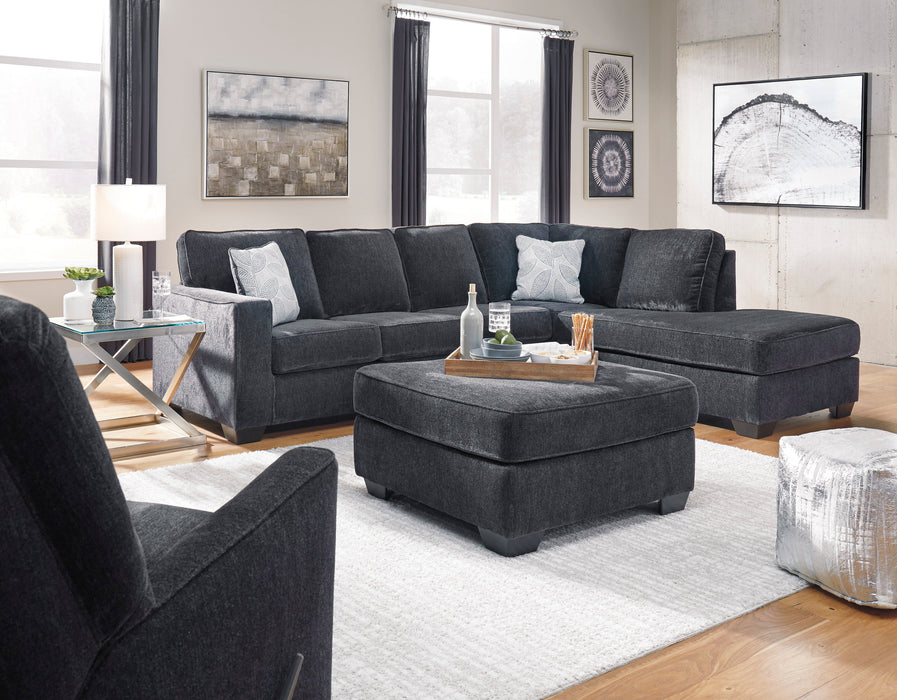 Altari Slate RAF Sleeper Sectional - SET | 8721317 | 8721310 | 8721308 | 8721325 - Vega Furniture