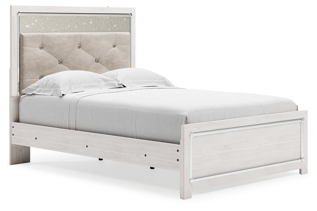 Altyra White Full Panel Bed - SET | B2640-84 | B2640-86 | B2640-87 - Vega Furniture