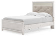 Altyra White Full Panel Bed - SET | B2640-84 | B2640-86 | B2640-87 - Vega Furniture