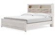 Altyra White King Panel Bookcase Bed - SET | B2640-56 | B2640-69 | B2640-97 - Vega Furniture