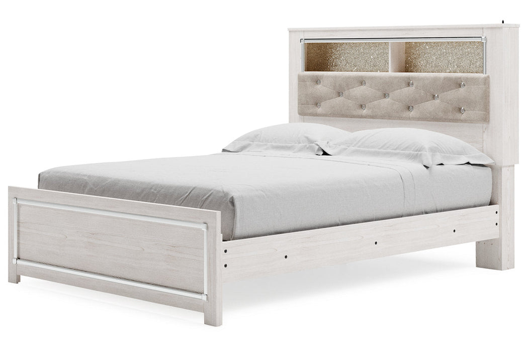 Altyra White Queen Panel Bookcase Bed - SET | B2640-54 | B2640-65 | B2640-96 - Vega Furniture