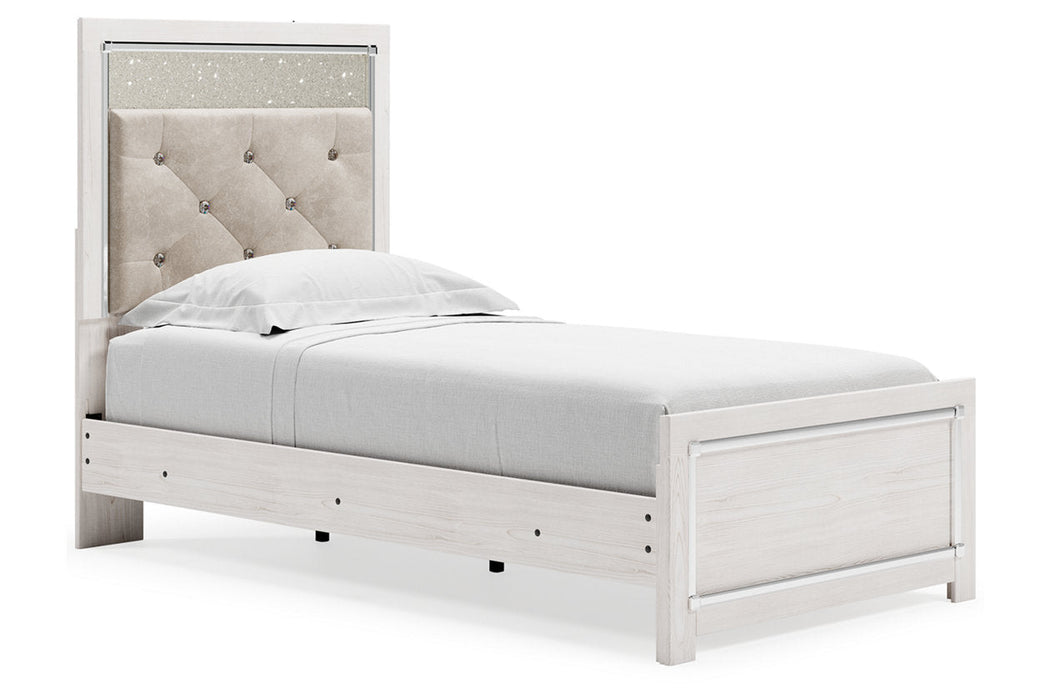 Altyra White Twin Panel Bed - SET | B2640-52 | B2640-53 | B2640-83 - Vega Furniture