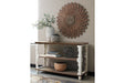 Alwyndale Antique White/Brown Sofa/Console Table - A4000107 - Vega Furniture