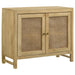 Amaryllis Natural Rectangular 2-Door Accent Cabinet - 953555 - Vega Furniture