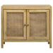 Amaryllis Natural Rectangular 2-Door Accent Cabinet - 953555 - Vega Furniture