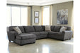 Ambee Slate LAF Sectional - SET | 2862016 | 2862034 | 2862067 | 2862008 - Vega Furniture