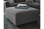 Ambee Slate Oversized Accent Ottoman - 2862008 - Vega Furniture