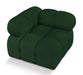 Ames Boucle Fabric Living Room Chair Green - 611Green-Corner - Vega Furniture