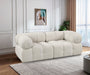 Ames Boucle Fabric Sofa Cream - 611Cream-S68A - Vega Furniture