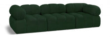 Ames Boucle Fabric Sofa Green - 611Green-S102A - Vega Furniture