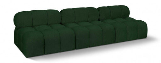 Ames Boucle Fabric Sofa Green - 611Green-S102B - Vega Furniture