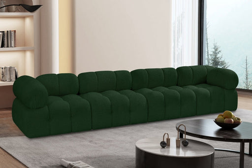 Ames Boucle Fabric Sofa Green - 611Green-S136A - Vega Furniture