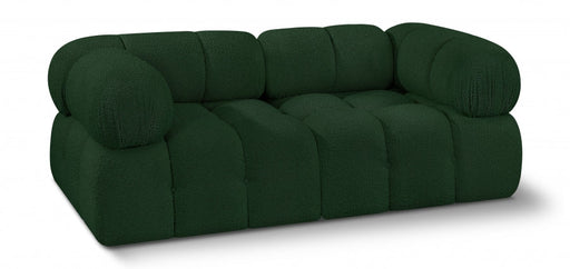 Ames Boucle Fabric Sofa Green - 611Green-S68A - Vega Furniture