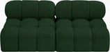 Ames Boucle Fabric Sofa Green - 611Green-S68B - Vega Furniture