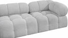 Ames Boucle Fabric Sofa Grey - 611Grey-S102A - Vega Furniture