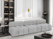 Ames Boucle Fabric Sofa Grey - 611Grey-S102B - Vega Furniture