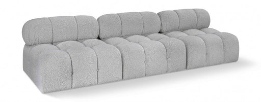 Ames Boucle Fabric Sofa Grey - 611Grey-S102B - Vega Furniture