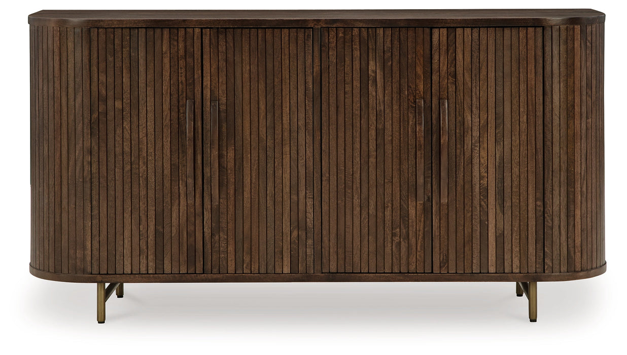 Amickly Dark Brown Accent Cabinet - A4000571 - Vega Furniture
