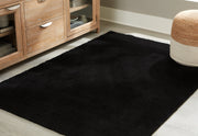 Anaben Black 5' x 7' Rug - R406312 - Vega Furniture