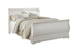 Anarasia White Queen Sleigh Bed - SET | B129-74 | B129-77 | B129-98 - Vega Furniture