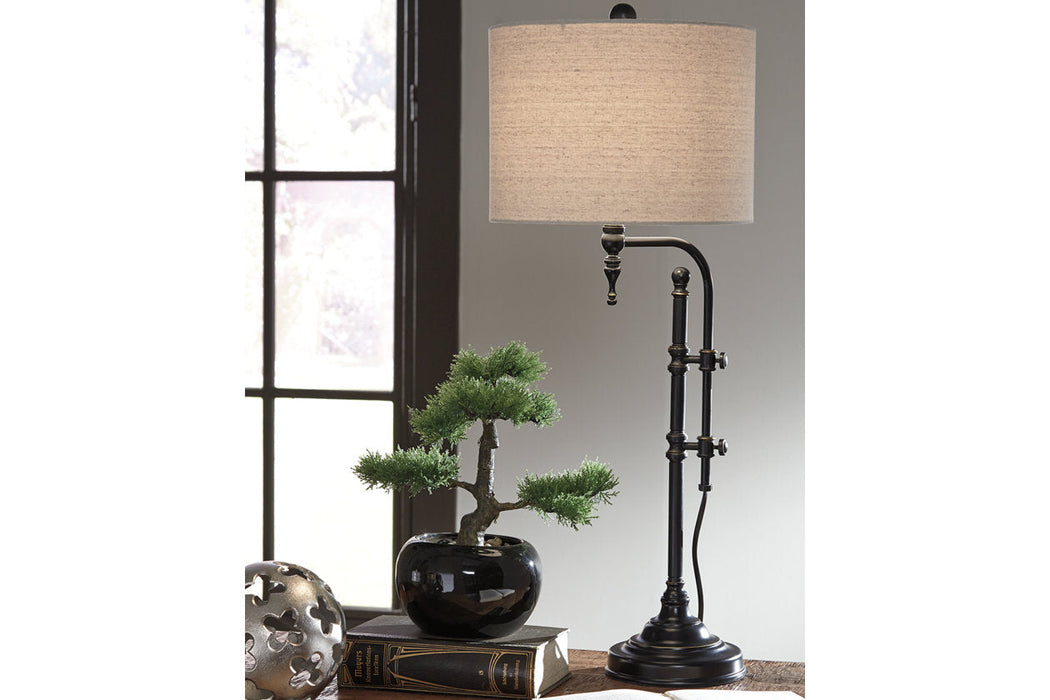 Anemoon Black Table Lamp - L734252 - Vega Furniture