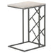 Angeliki White Accent Table with Marble Top - 936025 - Vega Furniture