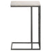 Angeliki White Accent Table with Marble Top - 936025 - Vega Furniture