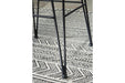 Angentree Natural/Black Counter Height Barstool, Set of 2 - D434-224 - Vega Furniture