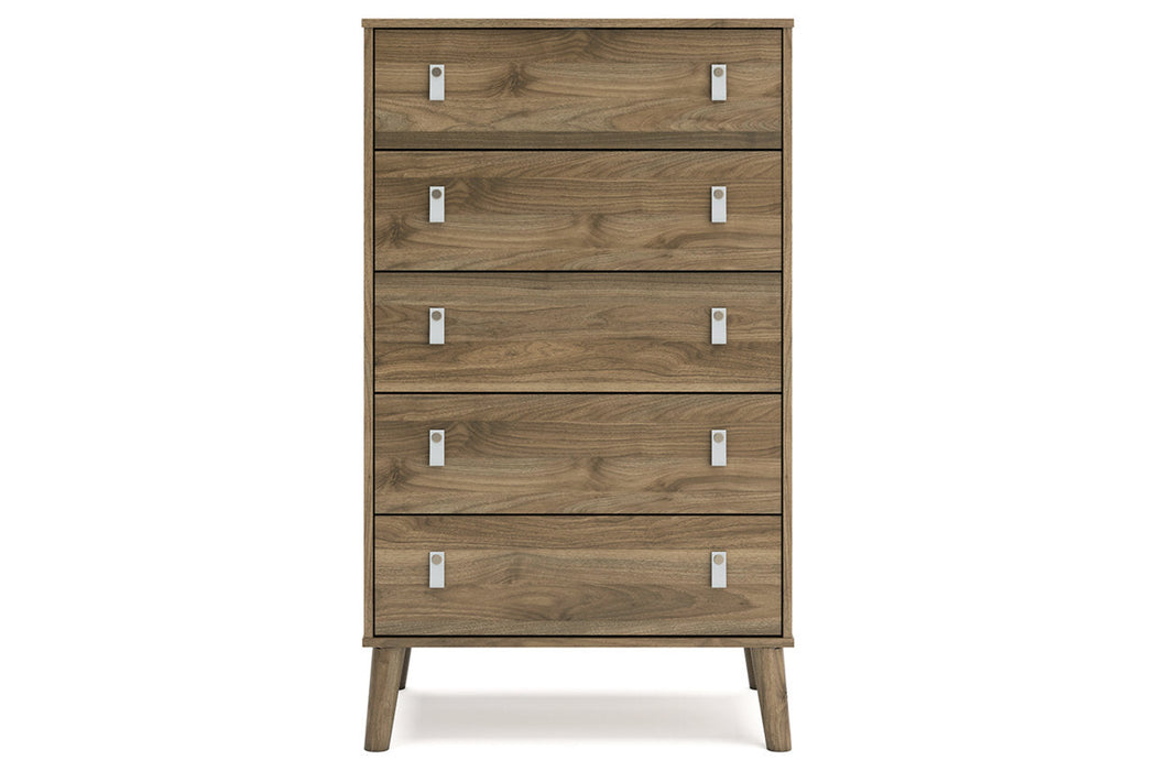 Aprilyn Honey Chest of Drawers - EB1187-245 - Vega Furniture