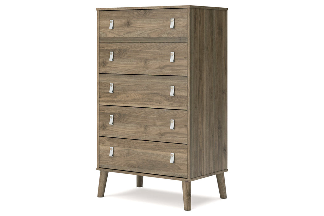 Aprilyn Honey Chest of Drawers - EB1187-245 - Vega Furniture