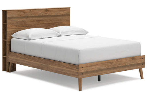 Aprilyn Honey Full Bookcase Bed - SET | EB1187-112 | EB1187-164 - Vega Furniture