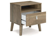 Aprilyn Honey Nightstand - EB1187-291 - Vega Furniture