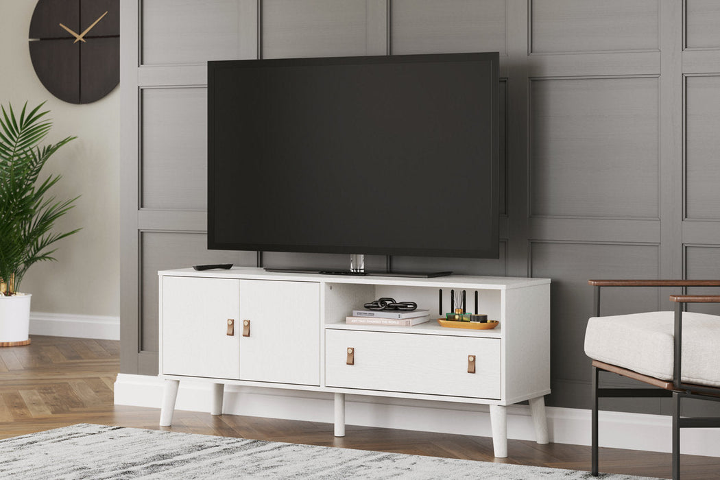 Aprilyn White 59" TV Stand - EW1024-268 - Vega Furniture