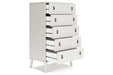 Aprilyn White Chest of Drawers - EB1024-245 - Vega Furniture