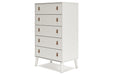 Aprilyn White Chest of Drawers - EB1024-245 - Vega Furniture
