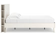 Aprilyn White Full Bookcase Bed - SET | EB1024-112 | EB1024-164 - Vega Furniture