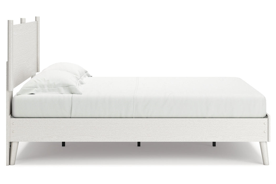 Aprilyn White Queen Panel Bed - SET | EB1024-113 | EB1024-157 - Vega Furniture