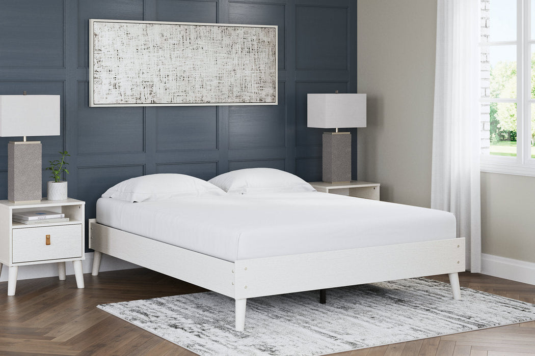 Aprilyn White Queen Platform Bed - EB1024-113 - Vega Furniture