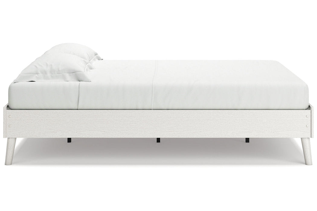 Aprilyn White Queen Platform Bed - EB1024-113 - Vega Furniture