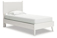 Aprilyn White Twin Panel Bed - SET | EB1024-111 | EB1024-155 - Vega Furniture