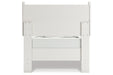 Aprilyn White Twin Panel Bed - SET | EB1024-111 | EB1024-155 - Vega Furniture