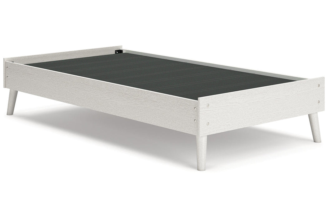 Aprilyn White Twin Platform Bed - EB1024-111 - Vega Furniture