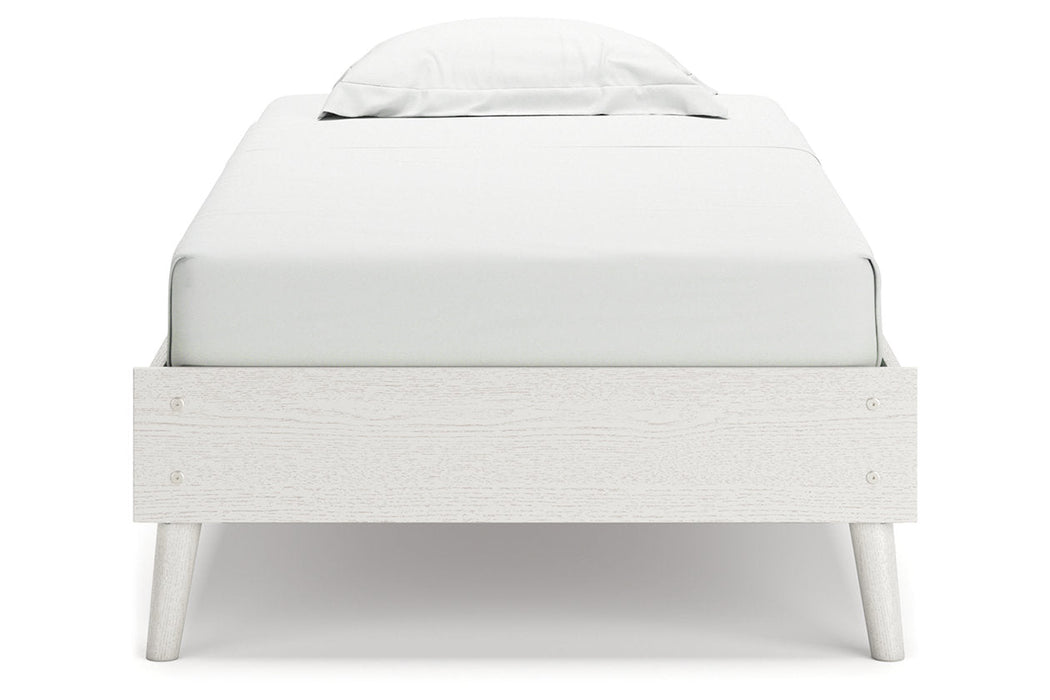 Aprilyn White Twin Platform Bed - EB1024-111 - Vega Furniture