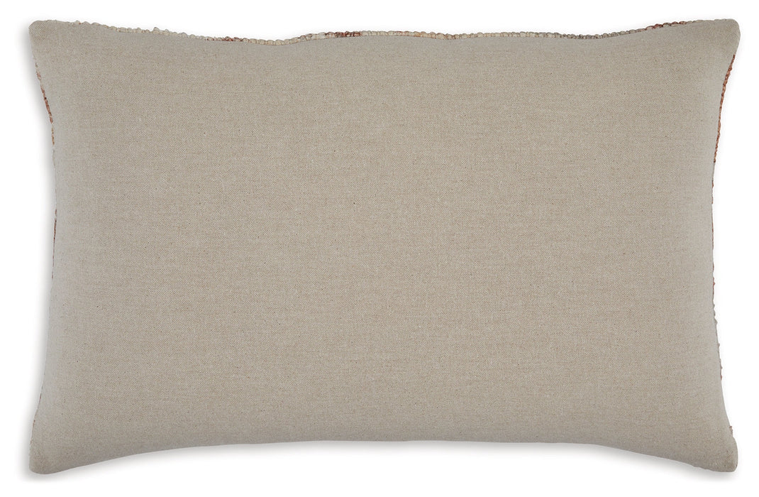 Aprover Rust/Gray/White Pillow (Set of 4) - A1001040 - Vega Furniture