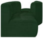 Arc Boucle Fabric 4pc. Sectional Green - 102Green-S4A - Vega Furniture