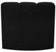 Arc Boucle Fabric Modular Chair Black - 102Black-CC - Vega Furniture